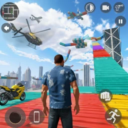 Jogo de crime de rua insano